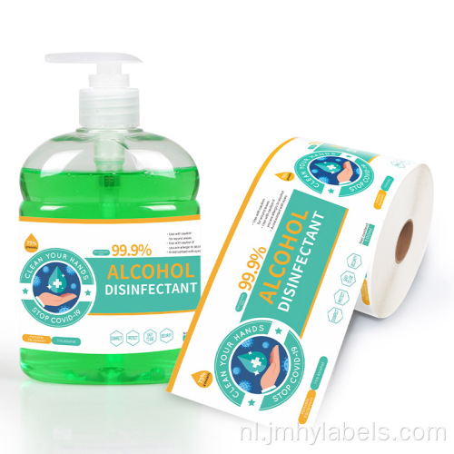 Aangepaste logo stickers chemische waarschuwing chemie -labels